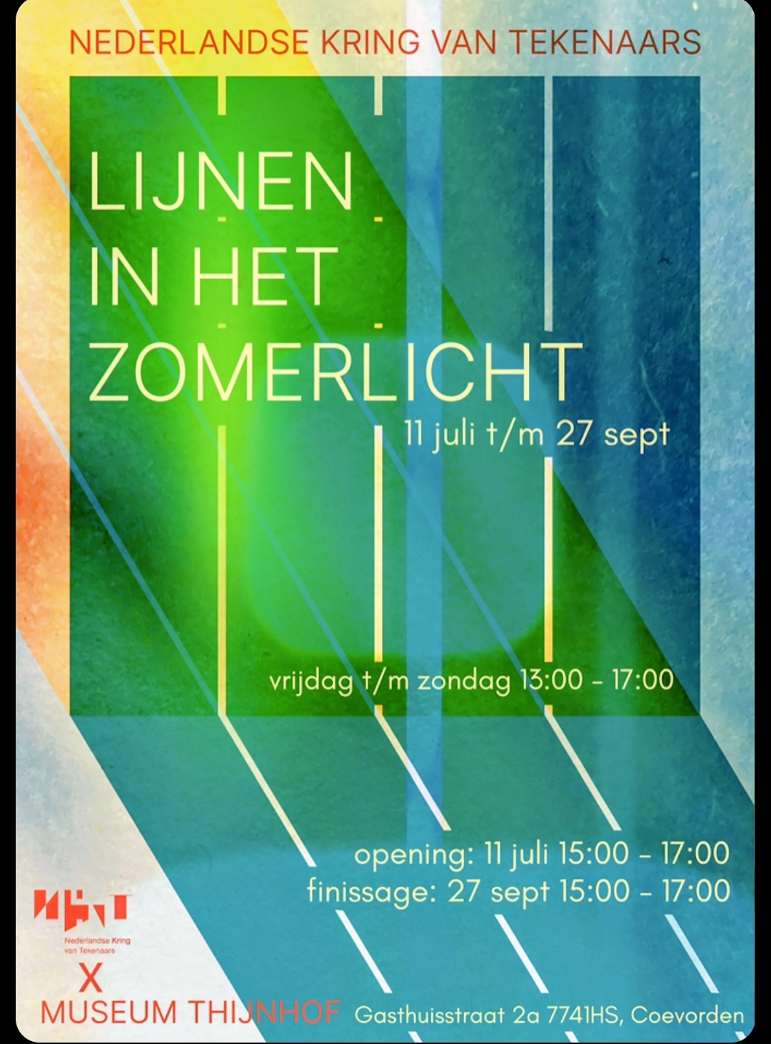 Lijnen in het zomerlicht – expo NKvT